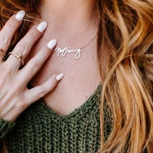 Rachel Hollis “Not Sorry” Necklace